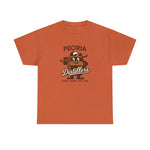 Peoria Distillers T-Shirt (Heavyweight) - Vintage Defunct Baseball Teams - Illinois