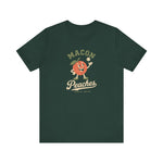 Macon Peaches T-Shirt (Premium Lightweight) - Vintage Defunct Baseball Teams - Georgia