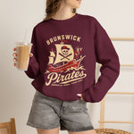 Brunswick Pirates Crewneck Sweatshirt - Vintage Defunct Baseball Teams - Georgia