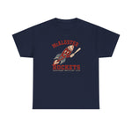 McAlester Rockets T-Shirt (Heavyweight) - Vintage Defunct Baseball Teams - Oklahoma
