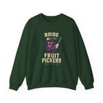 Boise Fruit Pickers Crewneck Sweatshirt - Vintage Defunct Baseball Teams - Idaho