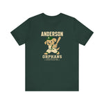 Anderson Orphans T-Shirt (Premium Lightweight) - Vintage Defunct Baseball Teams - Indiana