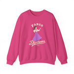 Fargo Divorcees Crewneck Sweatshirt - Vintage Defunct Baseball Teams - North Dakota