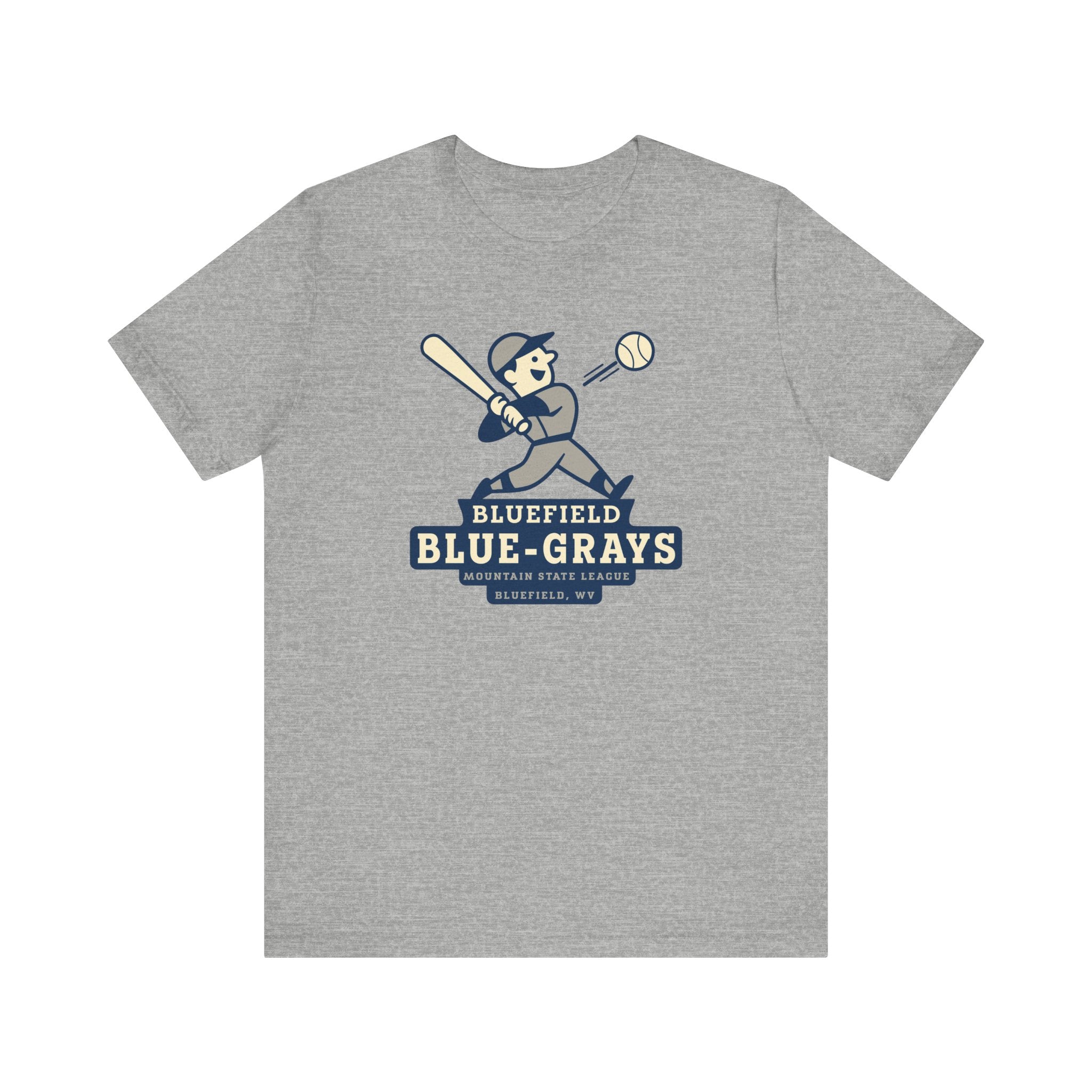 Bluefield Blue-Grays T-Shirt (Premium Lightweight) - Vintage Defunct Baseball Teams