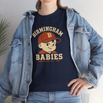 Birmingham Babies T-Shirt (Heavyweight) - Vintage Defunct Baseball Teams - Alabama