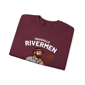 Maysville Rivermen Crewneck Sweatshirt - Vintage Defunct Baseball Teams