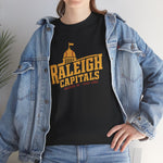 Raleigh Capitals T-Shirt (Heavyweight) - Vintage Defunct Baseball Teams - North Carolina