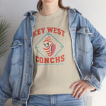 Key West Conchs T-Shirt (Heavyweight) - Vintage Defunct Baseball Teams - Florida