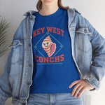 Key West Conchs T-Shirt (Heavyweight) - Vintage Defunct Baseball Teams - Florida