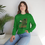 Lodi Melon Rollers Crewneck Sweatshirt - Vintage Defunct Baseball Teams - California