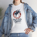 Magic Valley Cowboys T-Shirt (Heavyweight) - Vintage Defunct Baseball Teams - Idaho