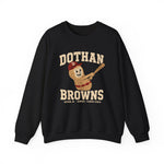 Dothan Browns Crewneck Sweatshirt - Vintage Defunct Baseball Teams - Alabama