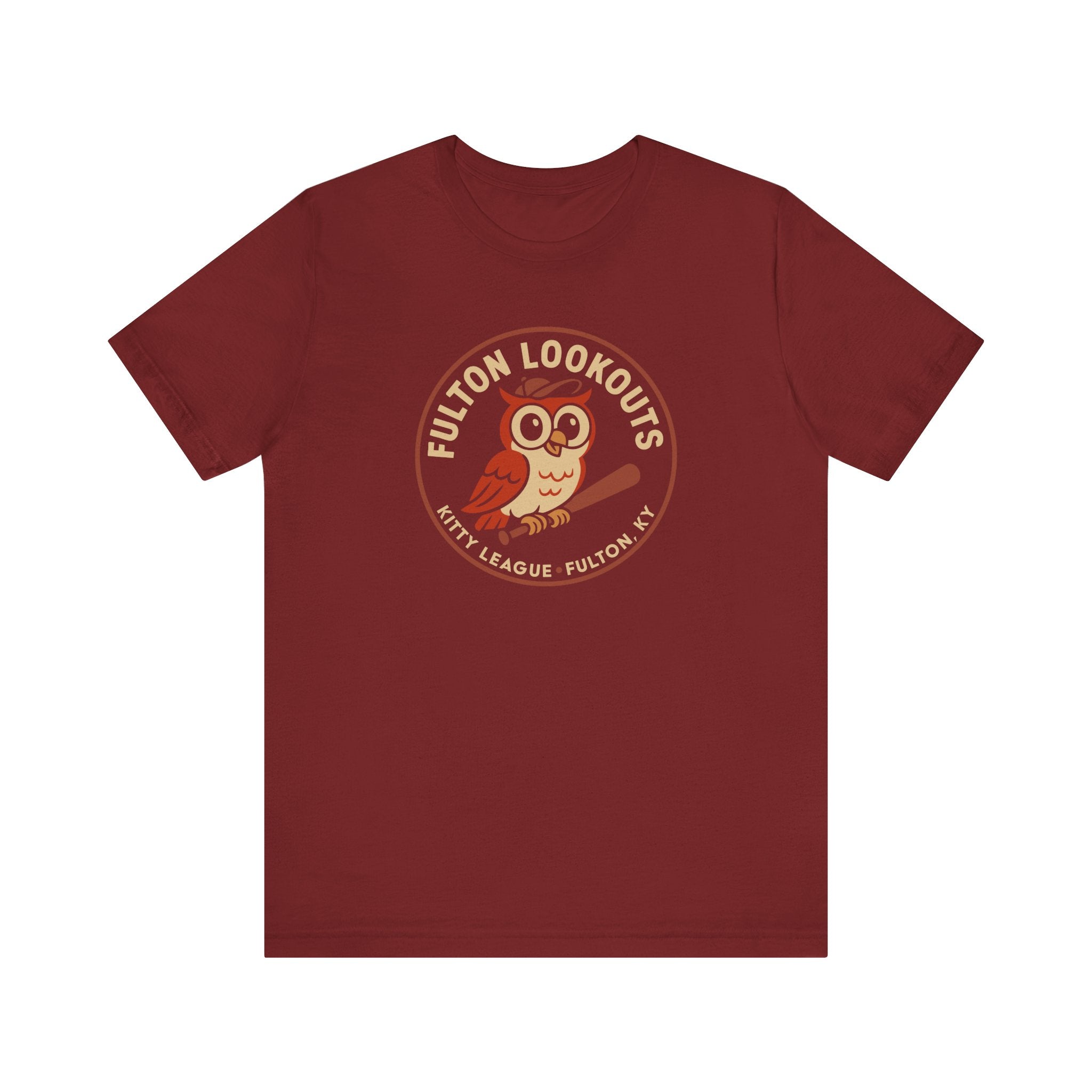 Fulton Lookouts T-Shirt (Premium Lightweight) - Vintage Defunct Baseball Teams