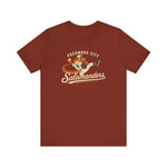 Pocomoke City Salamanders T-Shirt (Premium Lightweight) - Vintage Defunct Baseball Teams - Maryland