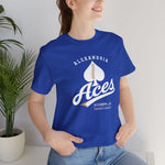 Alexandria Aces T-Shirt (Premium Lightweight) - Vintage Defunct Baseball Teams - Louisiana