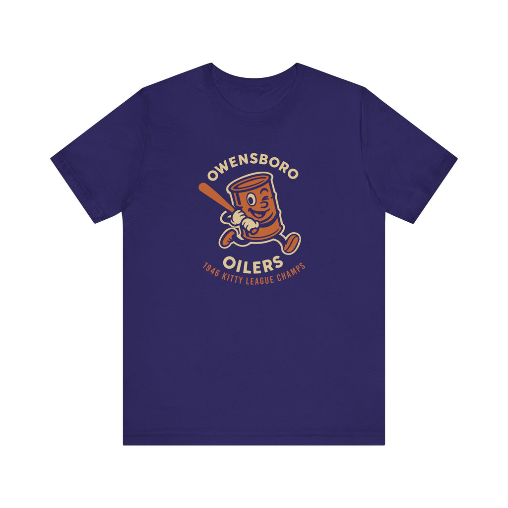 Owensboro Oilers T-Shirt (Premium Lightweight) - Vintage Defunct Baseball Teams