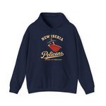 New Iberia Pelicans Hoodie - Vintage Defunct Baseball Teams - Louisiana