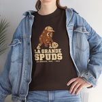 La Grande Spuds T-Shirt (Heavyweight) - Vintage Defunct Baseball Teams - Oregon