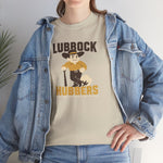 Lubbock Hubbers T-Shirt (Heavyweight) - Vintage Defunct Baseball Teams - Texas