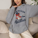 Winston-Salem Red Birds Hoodie - Vintage Defunct Baseball Teams - North Carolina