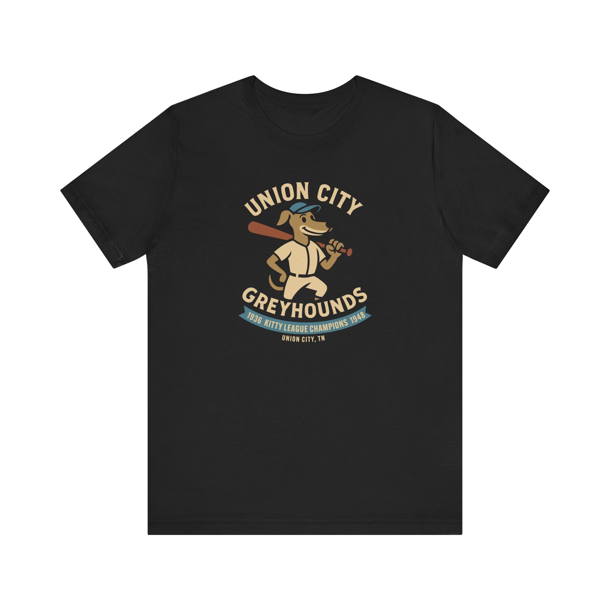Union City Greyhounds T-Shirt (Premium Lightweight) - Vintage Defunct Baseball Teams
