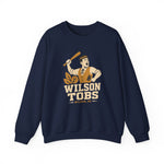 Wilson Tobs Crewneck Sweatshirt - Vintage Defunct Baseball Teams - North Carolina
