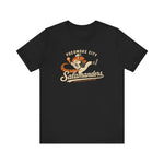 Pocomoke City Salamanders T-Shirt (Premium Lightweight) - Vintage Defunct Baseball Teams - Maryland