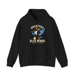 Bradford Blue Wings Hoodie - Vintage Defunct Baseball Teams - Pennsylvania