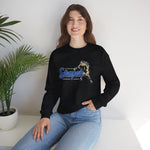 San Bernardino Stampede Crewneck Sweatshirt - Vintage Defunct Baseball Teams - California