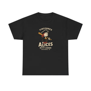 Vincennes Alices T-Shirt (Heavyweight) - Vintage Defunct Baseball Teams