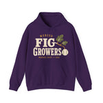 Merced Fig Growers Hoodie - Vintage Defunct Baseball Teams - California