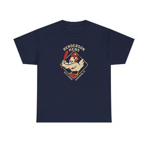 Henderson Hens T-Shirt (Heavyweight) - Vintage Defunct Baseball Teams