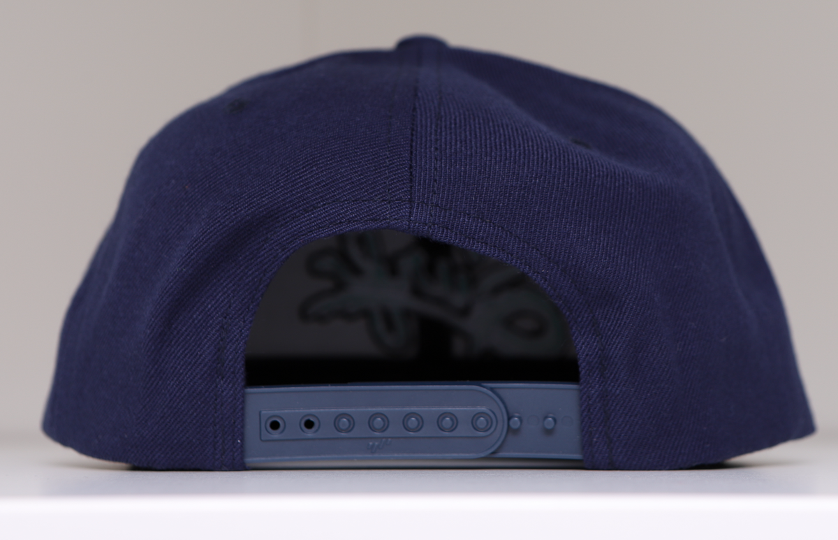 Atlantic City Surf Script Baseball Snapback Hat