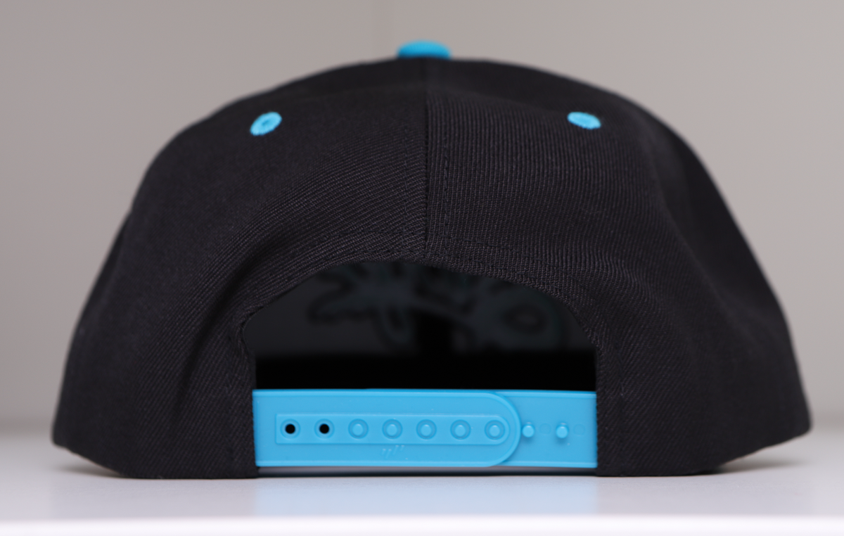Atlantic City Surf Script Baseball Snapback Hat